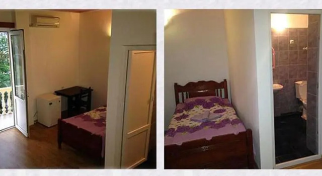 Трёхместный номер Standard с балконом и с красивым видом из окна Hotel Evkalipt