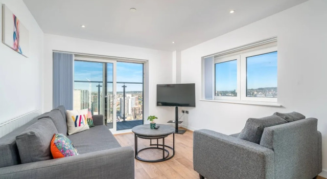 Апартаменты с 2 комнатами Skyvillion - River Thames Apt Nr Excel o2 City Ap