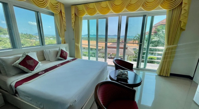 Номер Deluxe ฺBaan Waru seaview villa