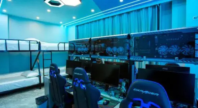 Кровать в общем номере Qiqihar No.1 Player E-sports Hotel