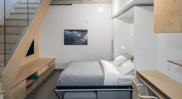 Superior Dvoulůžkový s manželskou postelí Apartmá s balkonem Boxotel Montreal