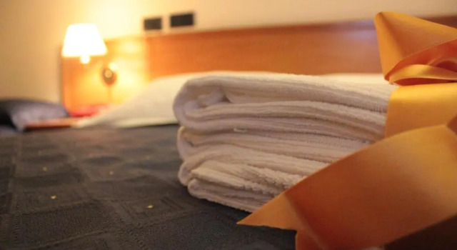 Standard Dreier Zimmer mit Meerblick Lions Hotel