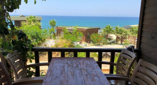 Бунгало c 1 комнатой Zambak Seafront Houses & Restaurant & Beach