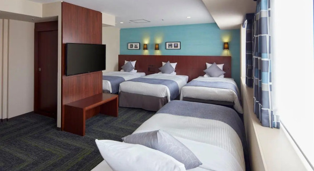 Четырёхместный номер Standard HOTEL MYSTAYS Yokohama