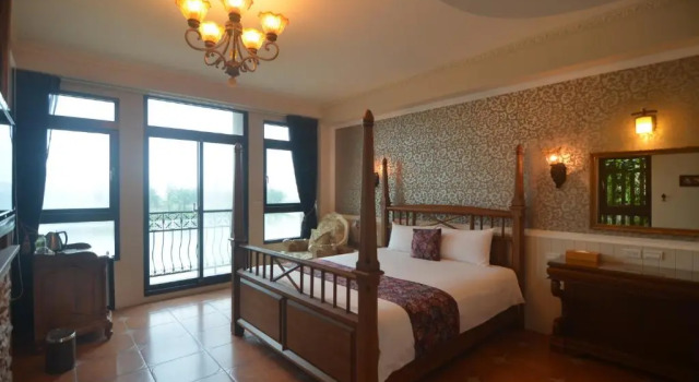 Deluxe Kahden hengen huone parvekkeella Full Sweet Inn