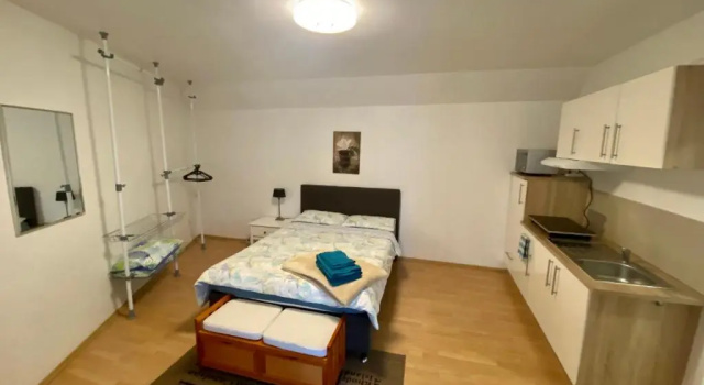 Апартаменты #2-Kliniknähe-1-Zimmer Apartment-Netflix-Küche-Bad