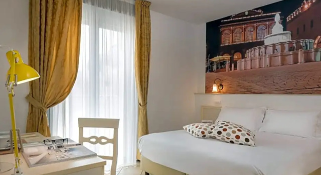 Двухместный номер Отель Sovrana Hotel & SPA