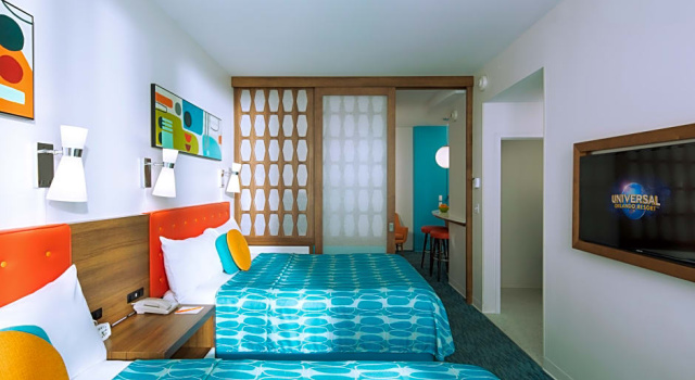 Люкс семейный Interior Entry Poolside Universals Cabana Bay Beach Resort