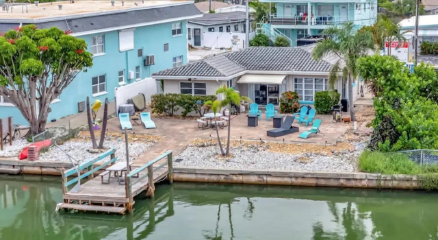 Коттедж Seashell Suite 1B Pet Friendly Waterfront Dock
