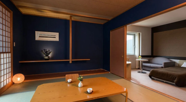Четырёхместный номер Deluxe Takamiya Hotel Rurikura Resort