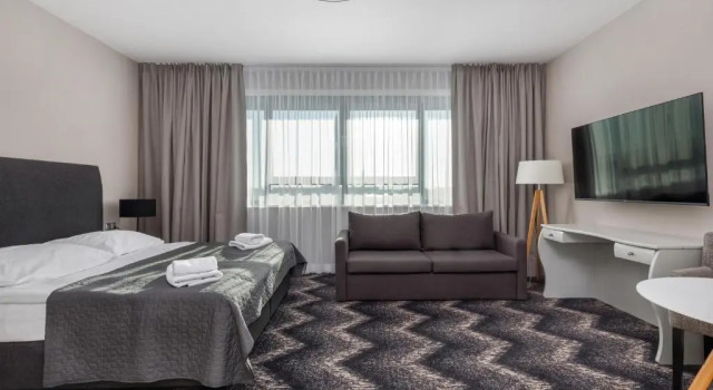 Апартаменты Superior с видом на реку Aparthotel Etna