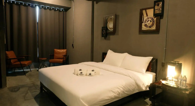 Номер Deluxe Rider Bedroom Hostel & Cafe