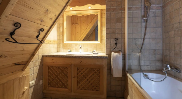 Трёхместный номер Superior с балконом Terresens - Chalet Les Cascades