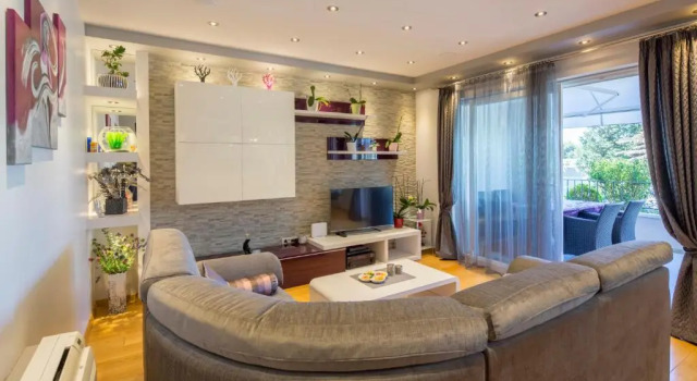 Апартаменты с 2 комнатами с видом на море Villa Nena