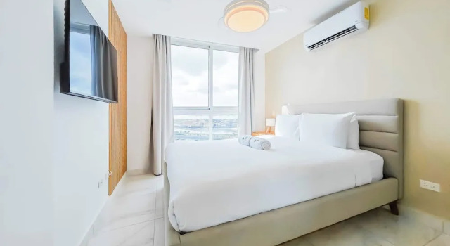 w Amazing Comfy 1BR w Pool on Avenida Balboa, Rezervovat Apartmán Panama Pacifico Airport Panamá