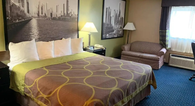 Двухместный номер Business Super 8 by Wyndham Rockford I-90 Casino District