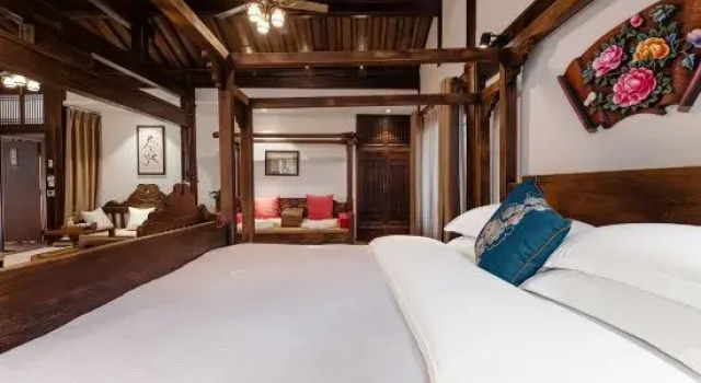 Люкс Premier Lijiang Mufu Homeyard Thousand City Scenic Spots Holiday Villa