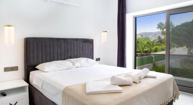 BD4108 Two Bedroomed Villa withPool inBodrumYalikavak, Rezervovat Vila Hotely v Bodrum s parkováním, Parkování