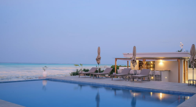Двухместный номер Luxury с балконом и с видом на океан Villa Bluu