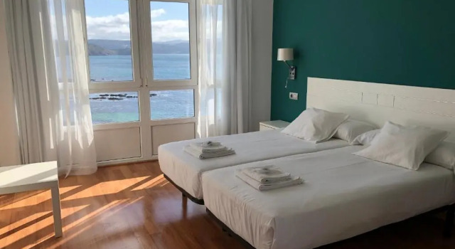 Двухместный номер Standard с видом на море Apartamentos en Hotel Mar de Fisterra