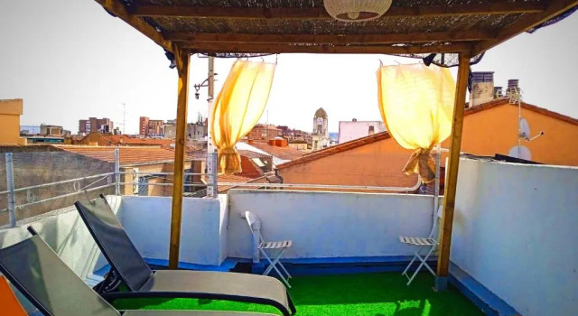 Апартаменты Loft CENTRO Con parking GRATIS y Azotea CHILLOUT GRATIS!