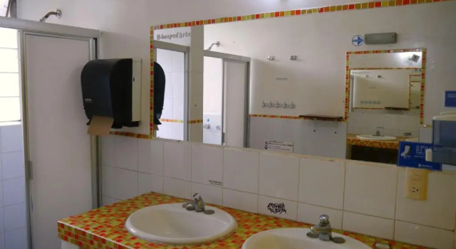 Кровать в общем номере Hostel Hospedarte Chapultepec