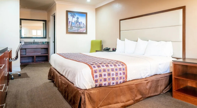 Двухместный номер Deluxe Gateway Inn Gardena Los Angeles South