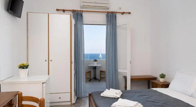 Двухместный номер Standard с балконом и с видом на море Porto Villa