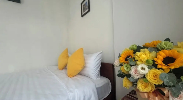 Двухместный номер Standard с балконом и с видом на внутренний двор Good Morning Hoi An Homestay and Hostel