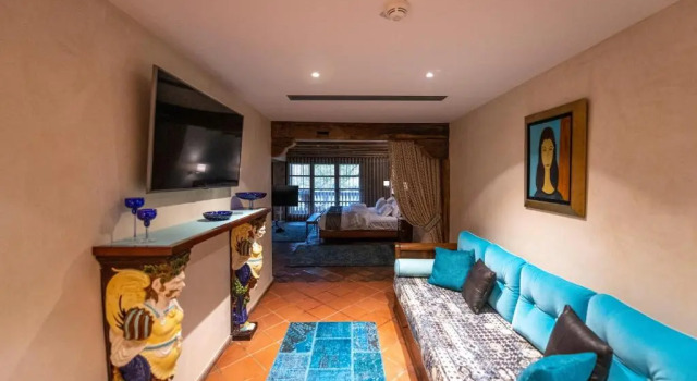 Люкс Auberge Saint Walfrid Hôtel Restaurant & Spa