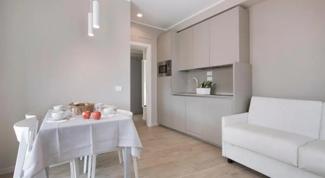 Апартаменты с балконом и с видом на море Residence Dolcemare