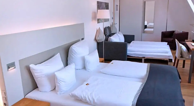 Номер Deluxe Qube Hotel Bergheim