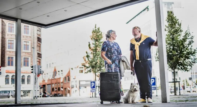 Standard- dobbelt værelse med havneudsigt First Hotel Atlantic