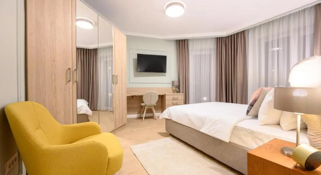 Апартаменты с балконом Dozsa Residence