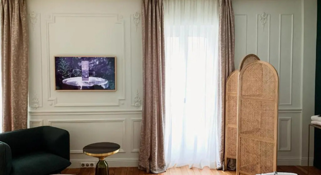 Двухместный номер Deluxe с балконом Hôtel Singulier Bordeaux - Boutique Hôtel & Spa Anne Semonin
