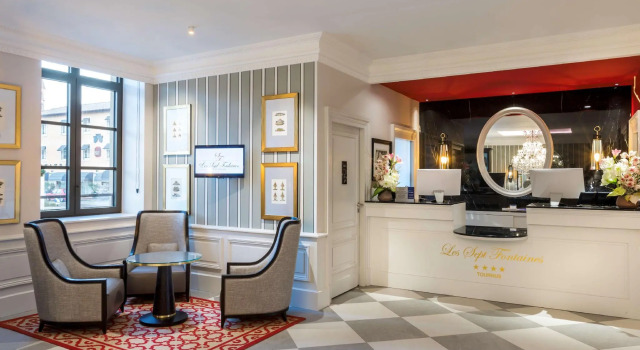 Номер Superior Hôtel & Spa Les Sept Fontaines Best Western Premier