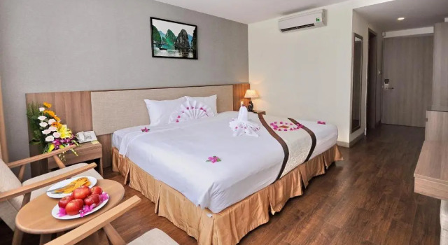 Номер Standard с балконом и с видом на город Rigel Hotel