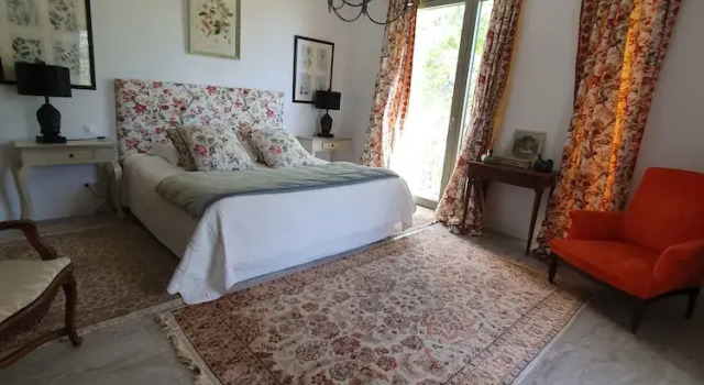 Bahçe manzaralı Balkonlu Lüks süit Villa Blanche