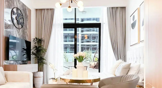 Elegant Studio With Balcony on the Riviera Dubai