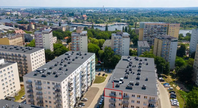 Апартаменты M.H. Black & White Apartment Szczecin