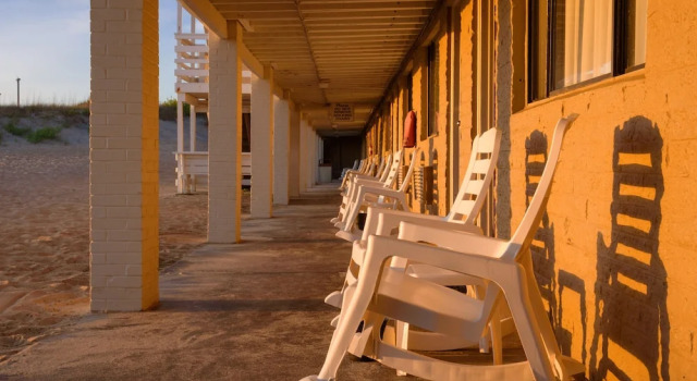 Семейный номер Standard с частичным видом на океан Outer Banks Motor Lodge
