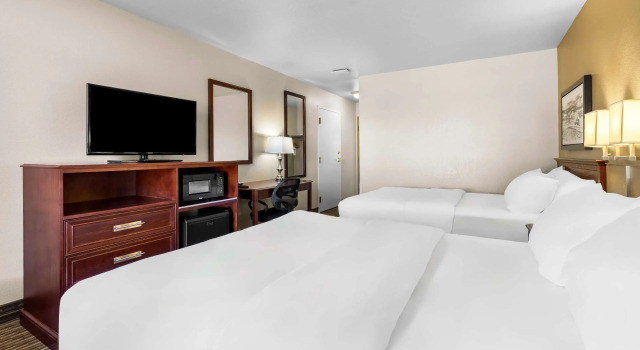 Четырёхместный номер Standard SureStay Plus Hotel by Best Western Drumheller