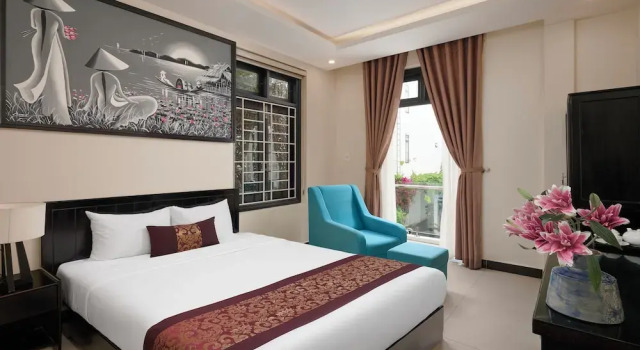 Двухместный номер Superior с балконом и с красивым видом из окна Banana Garden Hoi An