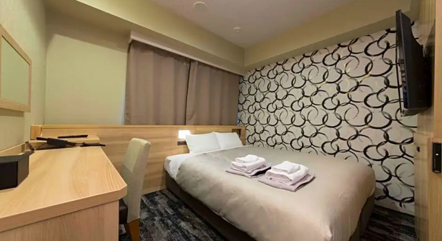 Двухместный номер Deluxe Sanco Inn Kyoto Hachijoguchi Shikinoyu