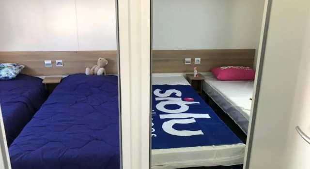 Mobil Home Camping 4**** 6/8 Couchages, Book Campingplads Hoteller i Sérignan-Plage med pool, Swimmingpool