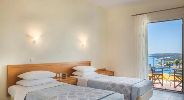 Студия с видом на море Afrato Village Sea View apartments