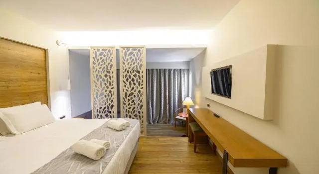 Номер Standard с балконом и с видом на сад Olympion Asty Hotel