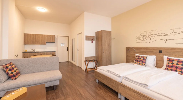 Студия c 1 комнатой B&B Hotel Peter und Paul