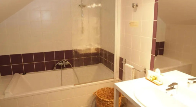 Номер Privilege Hôtel Spa La Truite Dorée