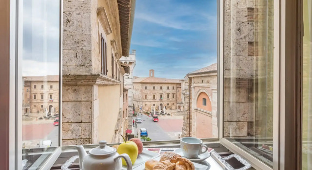 Апартаменты Deluxe с 2 комнатами с балконом Bellarmino Boutique Apartments, Montepulciano